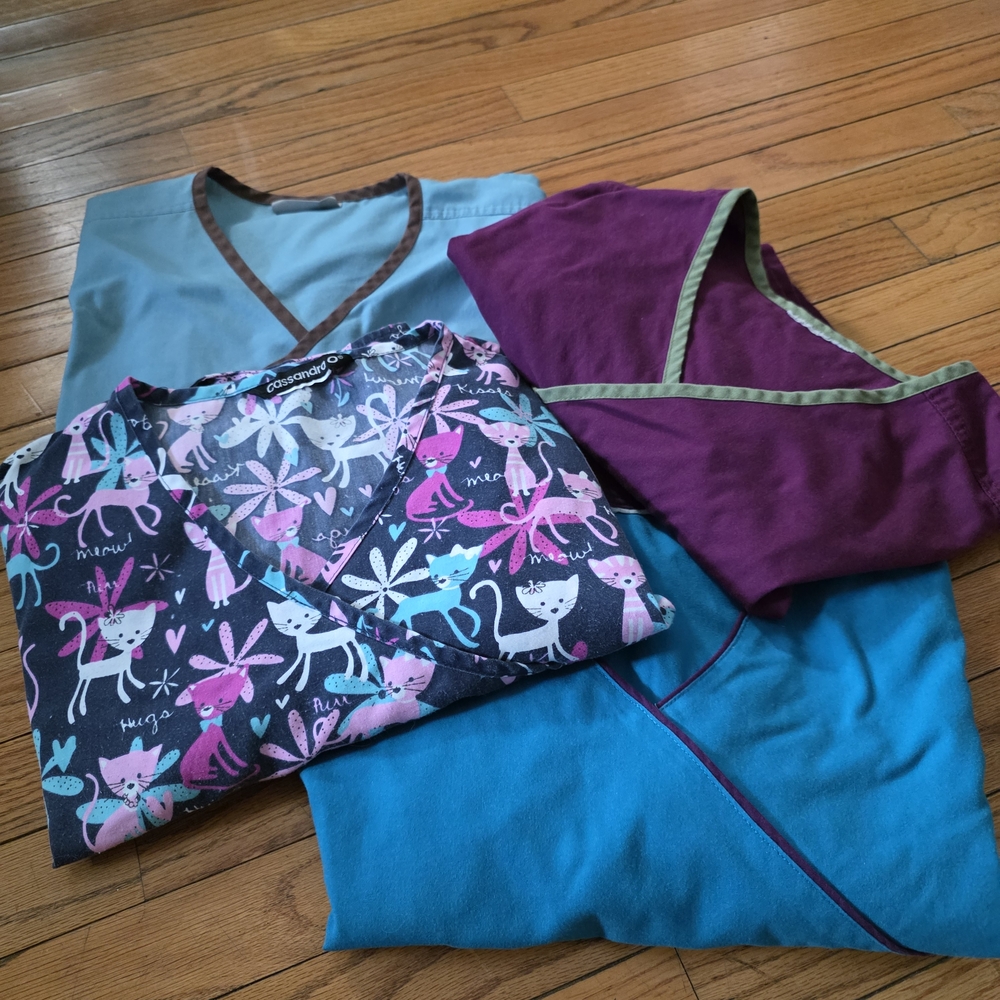 Uniform Scrub Tops Size Size Extra Small